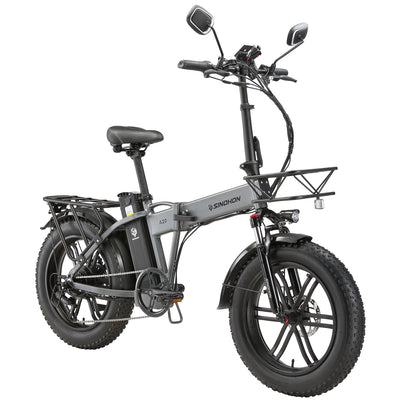 A20 Foldable E-bike 20" Fat Tire 1000W Peak Motor