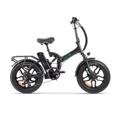 Hunter Sport X4 Folding E-Bike 20" x 4.0 Fat Tire 1000W Peak Motor