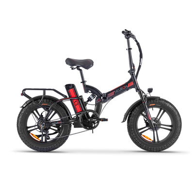 Nueron 4.5 Folding E-Bike 20" x 4.5 Fat Tire 1000W Peak Motor