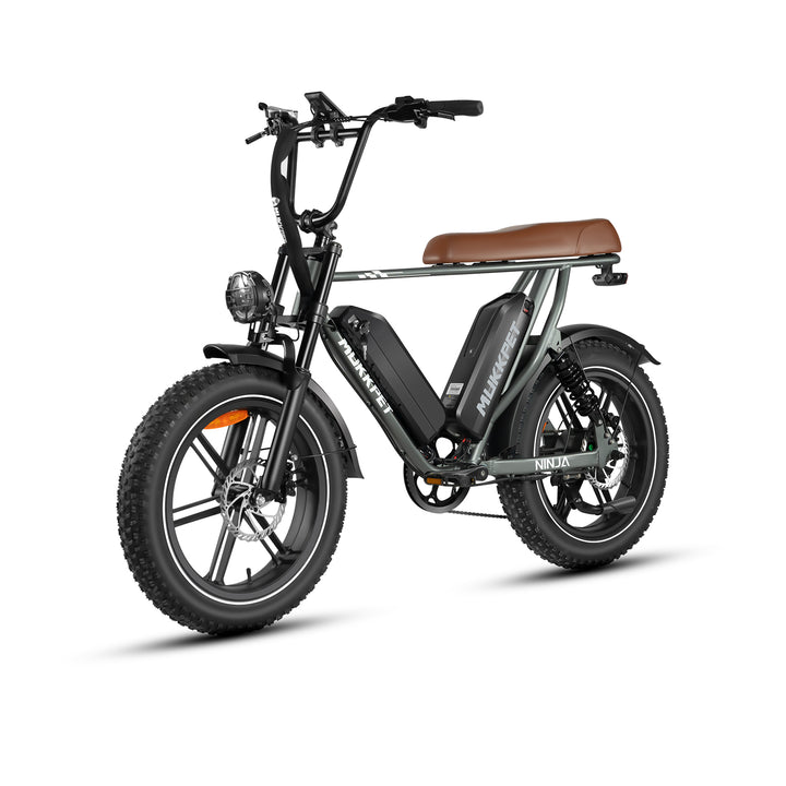 ninja electric bicycle Mukkpet NINJA Moped-Style E-Bike