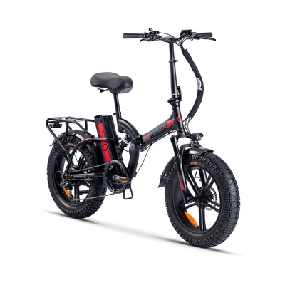 Nueron 4.5 Folding E-Bike 20" x 4.5 Fat Tire 1000W Peak Motor