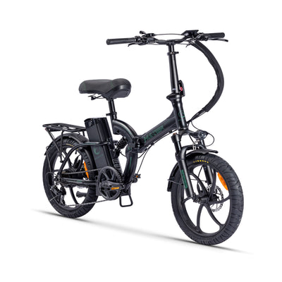Hunter Sport X2 Folding E-Bike 20" x 3.0 Fat Tire 750W Peak Motor