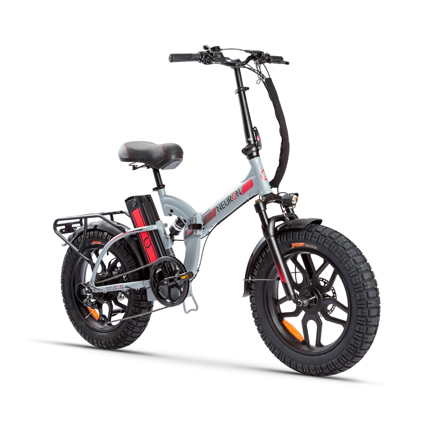 Nueron 4.5 Folding E-Bike 20" x 4.5 Fat Tire 1000W Peak Motor