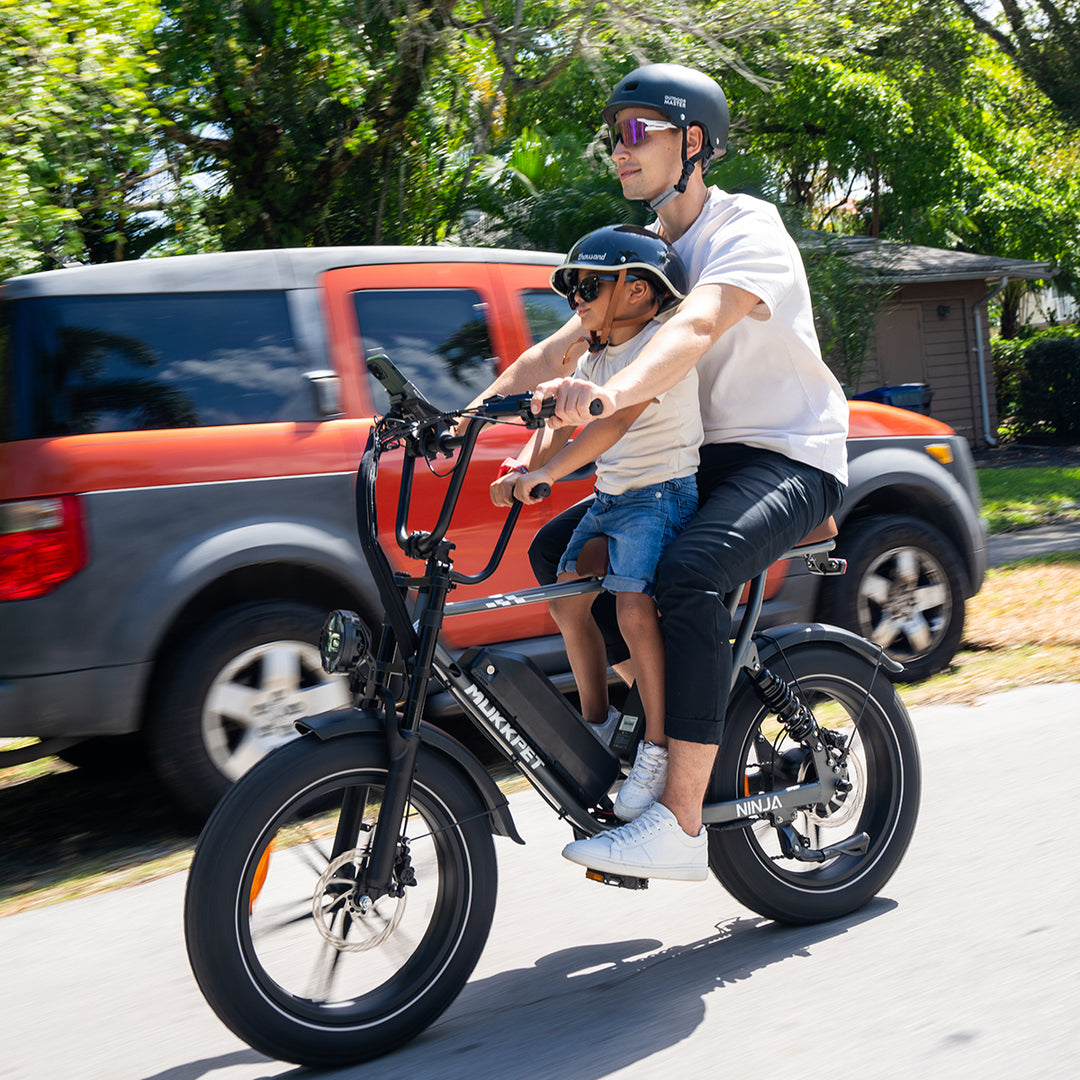 Mukkpet NINJA Moped-Style E-Bike – mukkpet bike