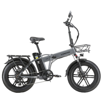 A20 Foldable E-bike 20" Fat Tire 1000W Peak Motor