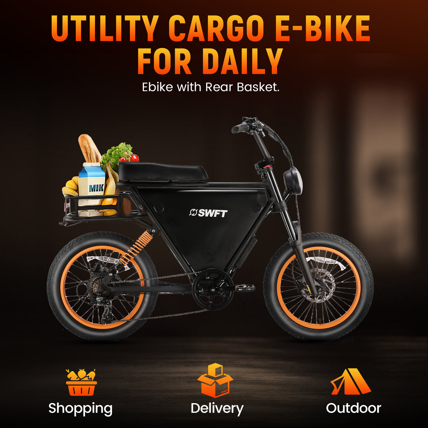SWFT ZS Cargo E-Bike - Australia – mukkpet bike
