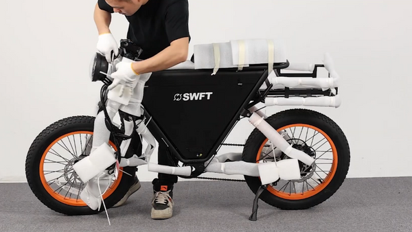 Swft SWFT ZS Moped-Style Cargo E-Bike – mukkpet bike