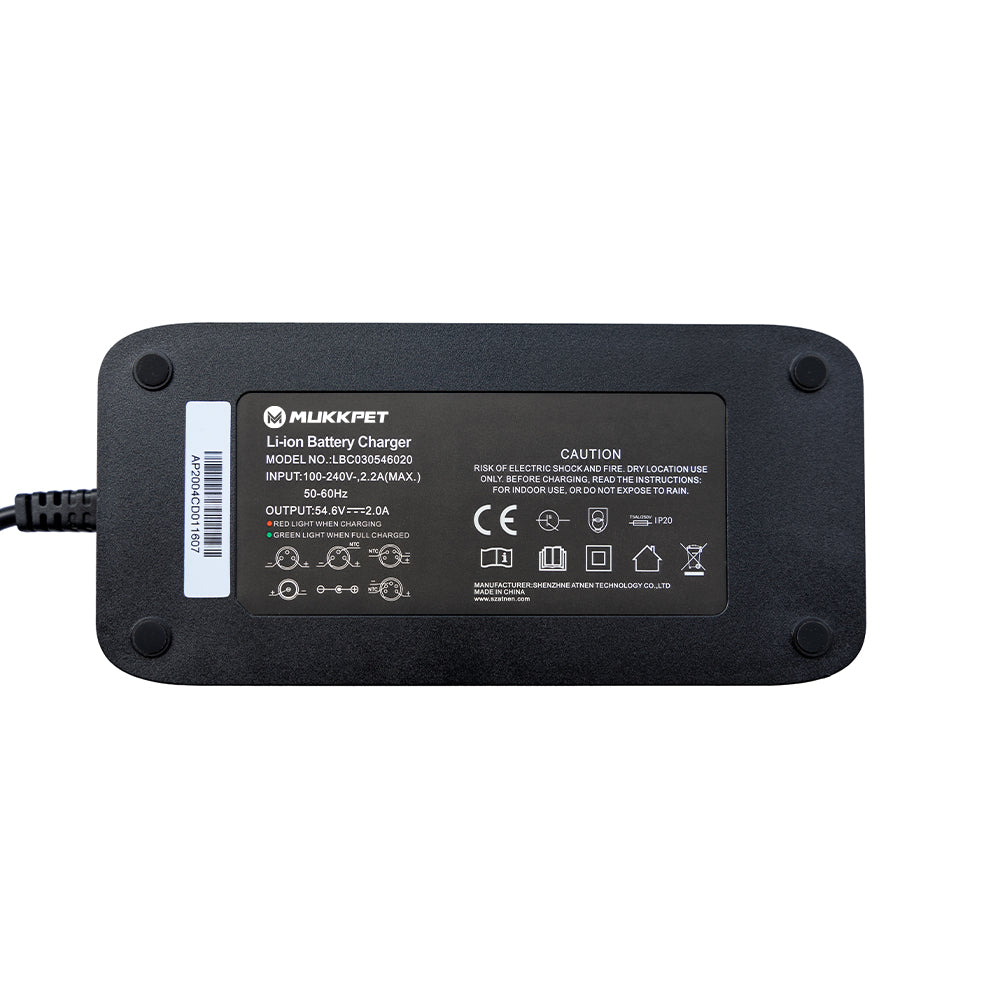 Mukkpet Battery Charger 2A( with 3-pin connector)