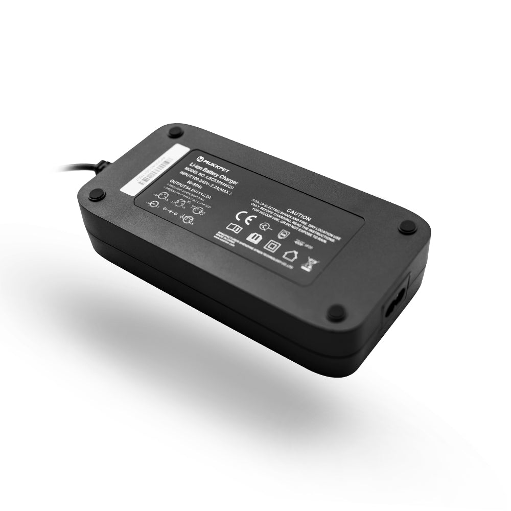 Mukkpet Battery Charger 2A( with 3-pin connector)